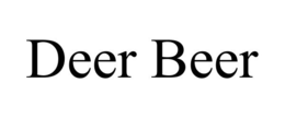 DEER BEER trademark