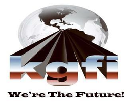 KGFI WE'RE THE FUTURE! trademark