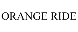 ORANGE RIDE trademark