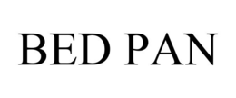BED PAN trademark
