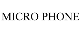 MICRO PHONE trademark