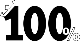 100% trademark