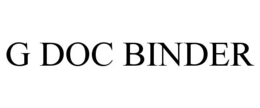 G DOC BINDER trademark