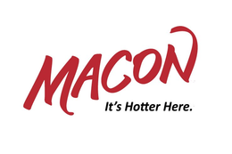 MACON IT'S HOTTER HERE. trademark