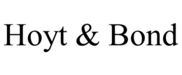 HOYT & BOND trademark