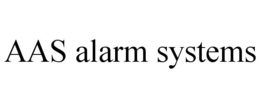 AAS ALARM SYSTEMS trademark
