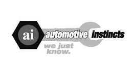 AI AUTOMOTIVE INSTINCTS WE JUST KNOW. trademark