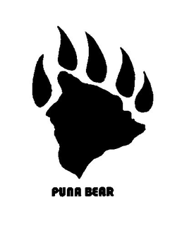 PUNA BEAR trademark