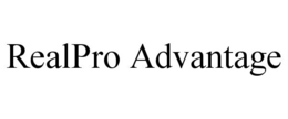 REALPRO ADVANTAGE trademark