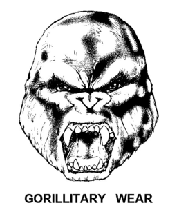 GORILLITARY WEAR trademark