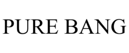 PURE BANG trademark