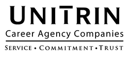 UNITRIN CAREER AGENCY COMPANIES SERVICE · COMMITMENT · TRUST trademark