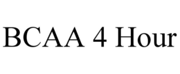 BCAA 4 HOUR trademark