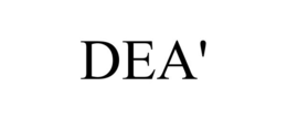 DEA' trademark