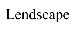 LENDSCAPE trademark