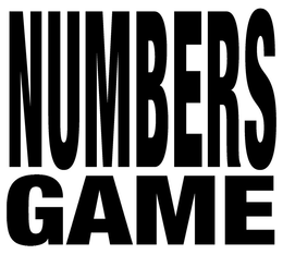 NUMBERS GAME trademark