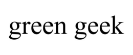 GREEN GEEK trademark