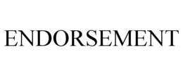 ENDORSEMENT trademark