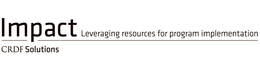 IMPACT LEVERAGING RESOURCES FOR PROGRAM IMPLEMENTATION CRDF SOLUTIONS trademark