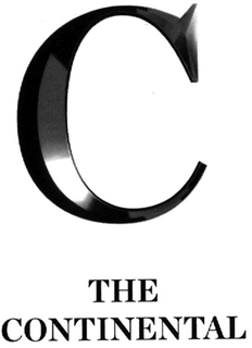 C THE CONTINENTAL trademark