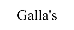 GALLA'S trademark