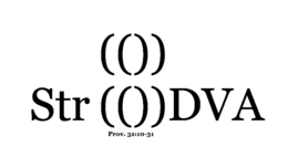 (()) STR (()) DVA PROV. 31:10-31 trademark