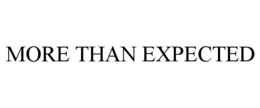 MORE THAN EXPECTED trademark