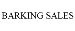BARKING SALES trademark
