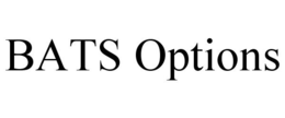 BATS OPTIONS trademark