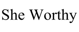 SHE WORTHY trademark