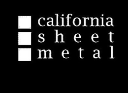 CALIFORNIA SHEET METAL trademark