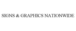 SIGNS & GRAPHICS NATIONWIDE trademark