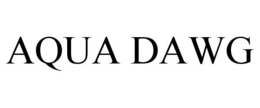 AQUA DAWG trademark