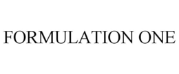 FORMULATION ONE trademark