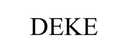 DEKE trademark