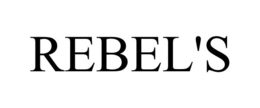 REBEL'S trademark