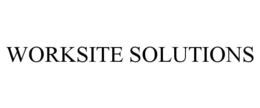 WORKSITE SOLUTIONS trademark