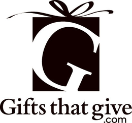 G GIFTS THAT GIVE.COM trademark