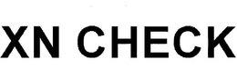 XN CHECK trademark