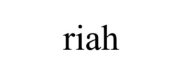 RIAH trademark