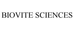BIOVITE SCIENCES trademark