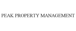 PEAK PROPERTY MANAGEMENT trademark
