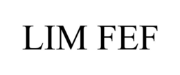 LIM FEF trademark
