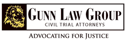 GUNN LAW GROUP CIVIL TRIAL ATTORNEYS ADVOCATING FOR JUSTICE trademark