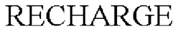 RECHARGE trademark