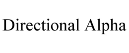DIRECTIONAL ALPHA trademark