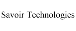SAVOIR TECHNOLOGIES trademark