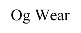OG WEAR trademark