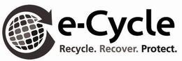 E-CYCLE RECYCLE. RECOVER. PROTECT. trademark