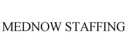 MEDNOW STAFFING trademark